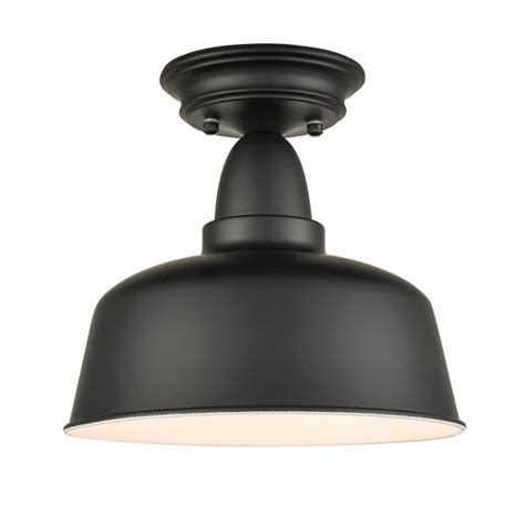 ceiling light matte black