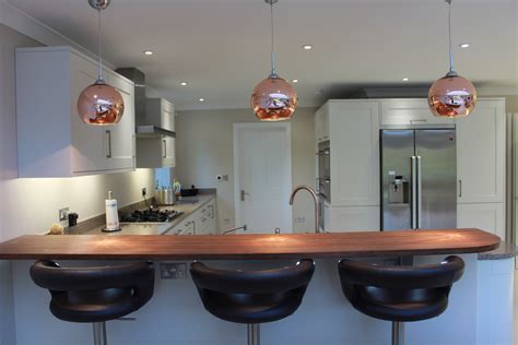 Ceiling Lights Over Breakfast Bar