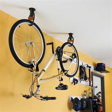 Ceiling Mounted Bicycle Storage