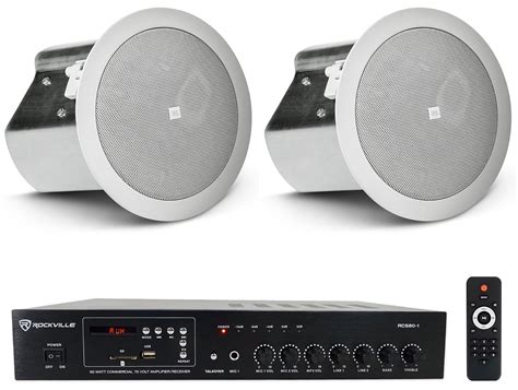 Ceiling Speakers And Receiver