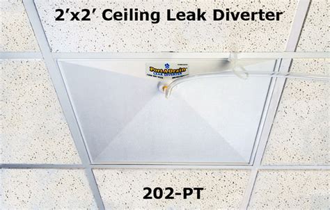 Ceiling Tile Leak Diverter Private Leaks #cb9