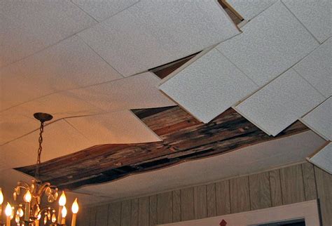 Ceiling Tiles Fell Down