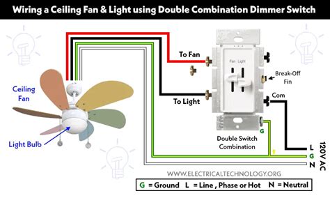 3 Speed Ceiling Fan Control and Dimmer Switch TOPGREENER