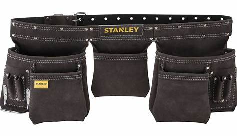 Ceinture Porte Outils Stanley Fatmax Cuir Double Pro à Prix Mini