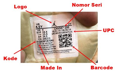 Cek Barcode dan Tag Asli Air Jordan: Panduan Penting untuk Keaslian Produk