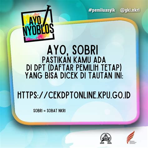 cek online pemilihan umum