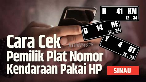 cek pemilik plat nomor online