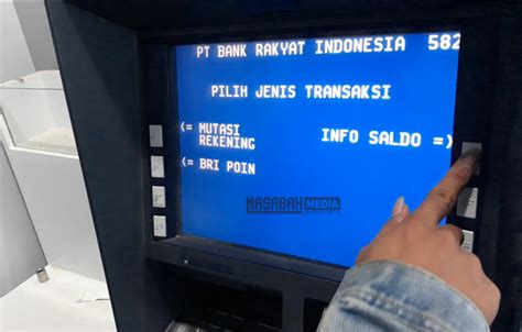 cek saldo bank bri