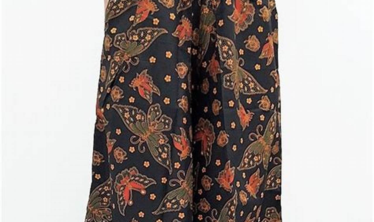Buka Wawasan Anda: Temukan Celana Kulot Batik Wanita yang Menawan