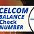 celcom balance check code