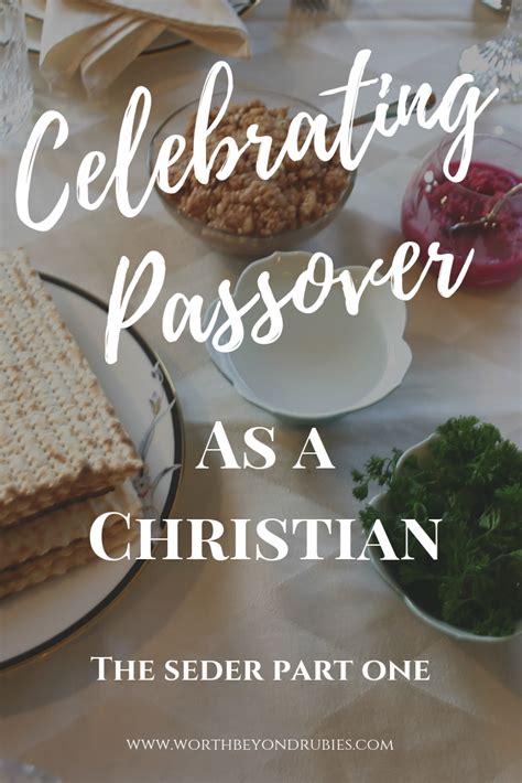 celebrating passover as a christian