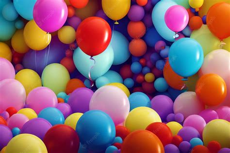 Vibrant Celebration Balloons for Parties and Events Decoration Ideas