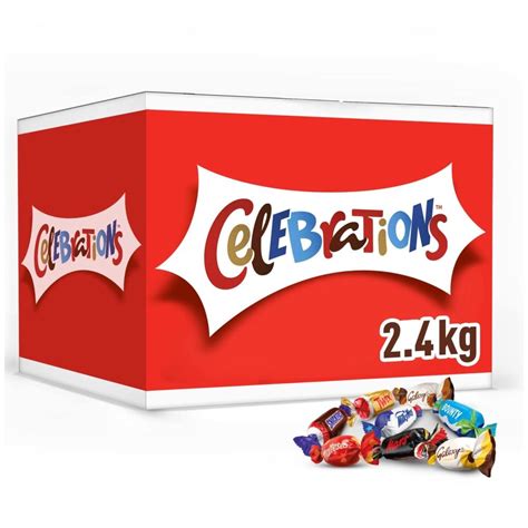 celebrations chocolate bulk box 2.4 kg
