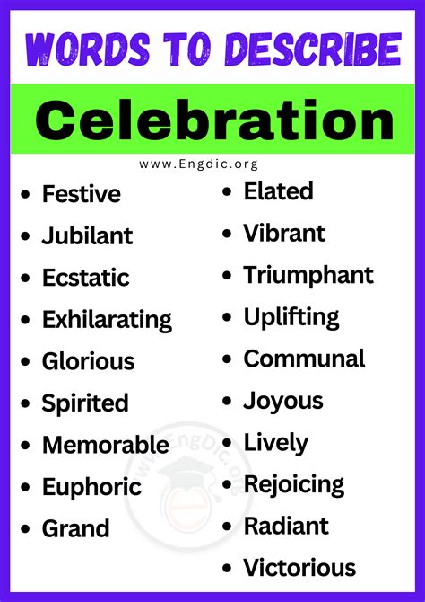 Festive Alternatives: Discover Synonyms for Celebrations and Events