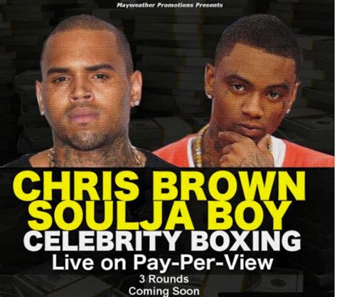 celebrities/chris brown and soulja boy to take their beef into boxing ring