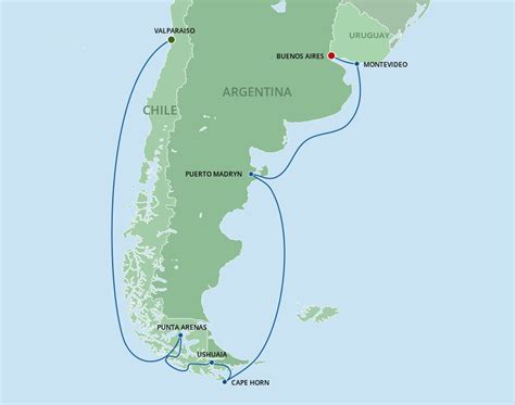 celebrity cruises patagonia to argentina