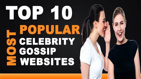 celebrity gossip sites list