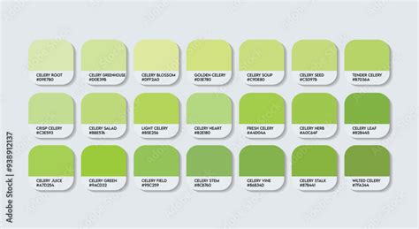 Celery Color Hex Code