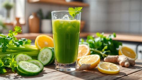 Celery Cucumber Ginger Juice