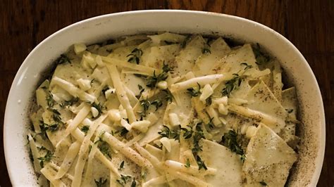 Celery Root Gratin Gruyere