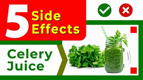 Celery Root Juice Side Effects