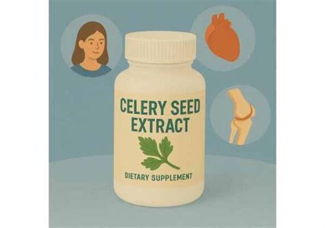 Celery Seed Extract Dosage