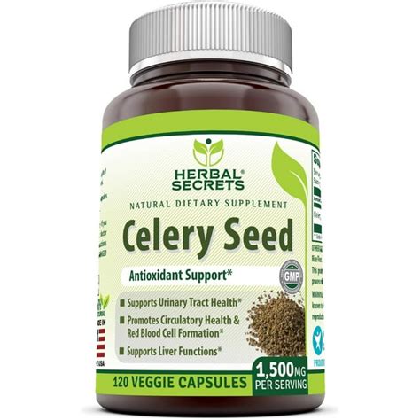 Celery Seed Herbal Supplement