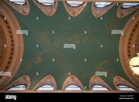 Image of a celestial ceiling in a room