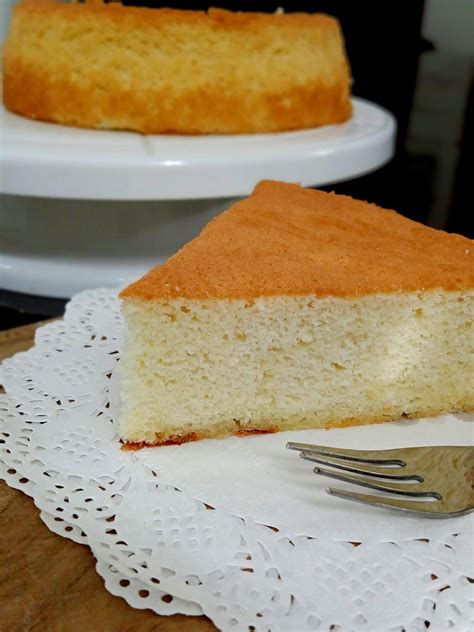 In Michelle's Kitchen GlutenFree Vanilla Chiffon Sponge Cake