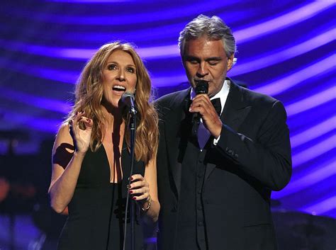 celine and andrea bocelli