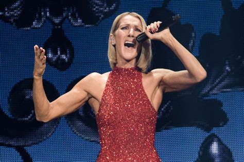 celine dion lost control of muscles