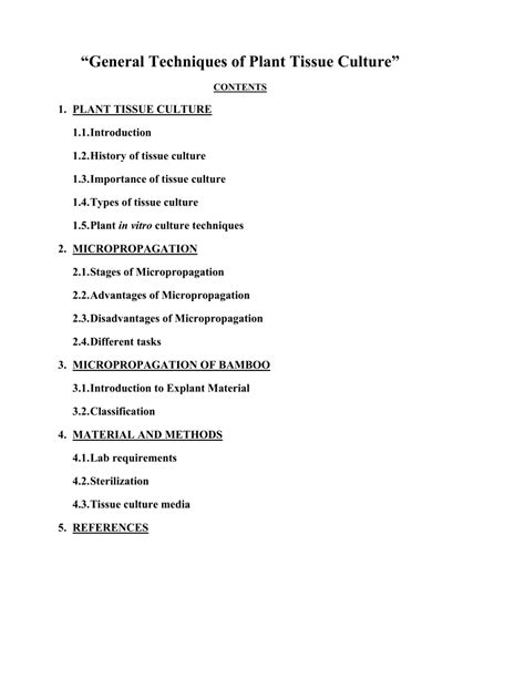 Cell And Tissue Culture Techniques Pdf