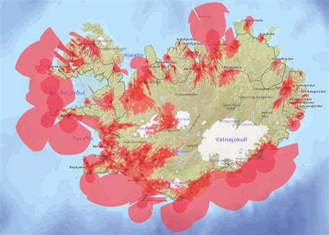 cell coverage in iceland