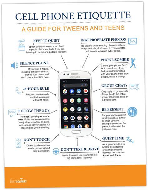 cell phone use guidelines