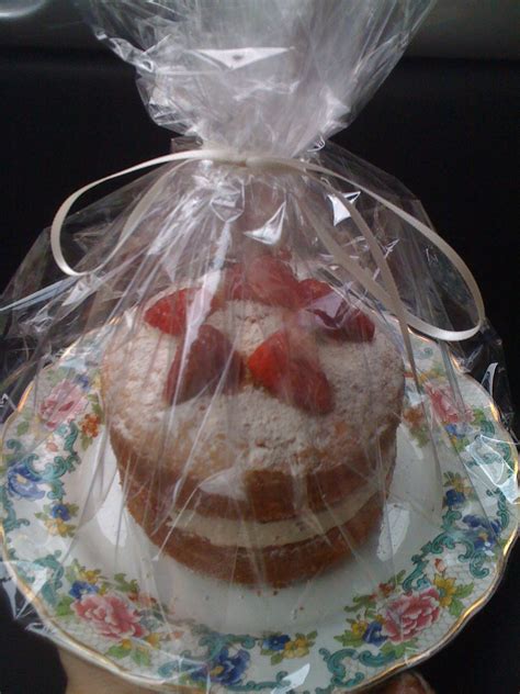 Cellophane Wrap Cake