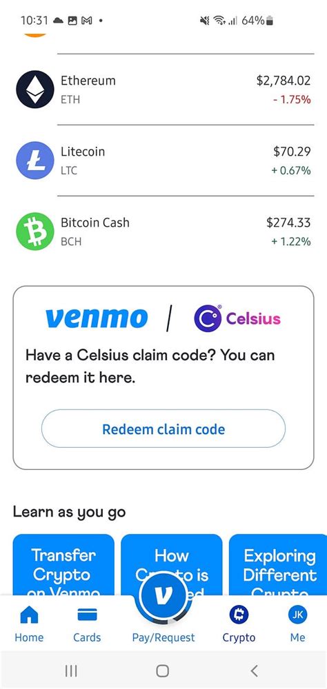 celsius claim code free