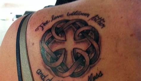 Father/daughter Celtic knot while each is independent, they are
