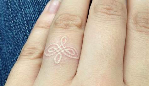 25 Impressive Wedding Band Tattoos | CreativeFan | Wedding ring tattoo
