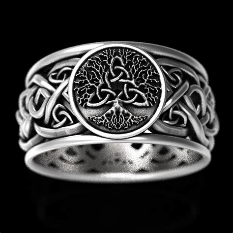 celtic tree of life ring meaning