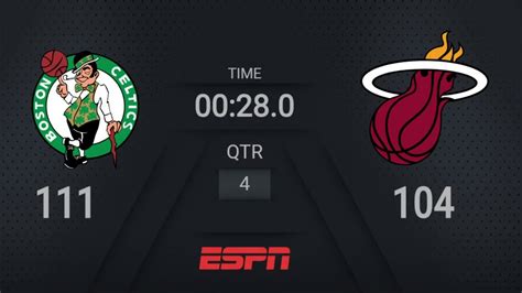 celtics score espn