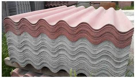 Fibre cement roof sheets