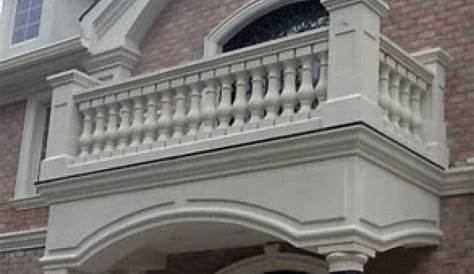 Cement Railing Design For Roof Concrete Mold History Stones