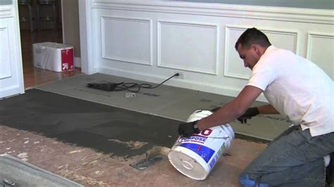 cement backer board for tile floor