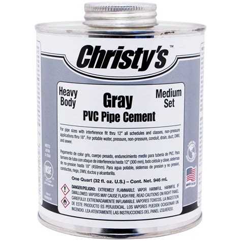 Cement For Gray Pvc