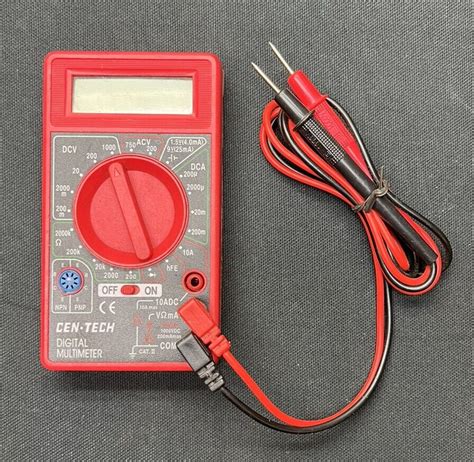 CenTech Digital Multimeter 7 Function New in Factory Packaging eBay