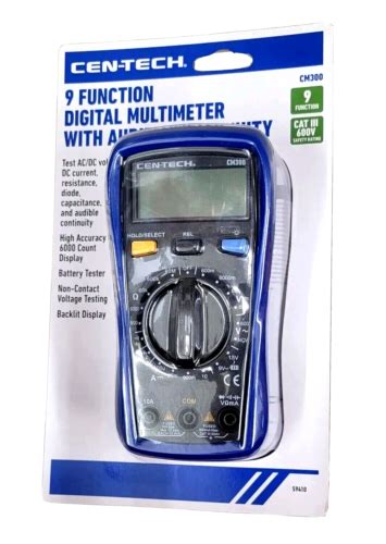 Learn How to Use a CenTech Digital Multimeter to Check Voltage