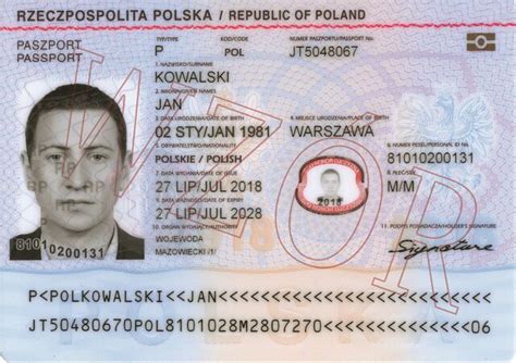 cena paszportu w polsce