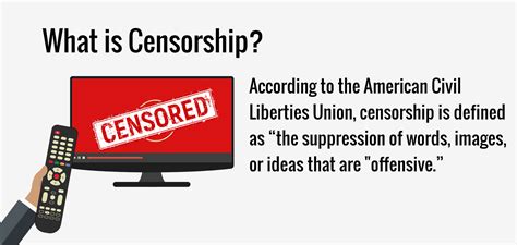 censorship in modern america