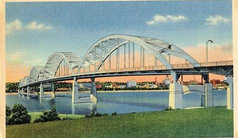 Centennial Bridge stock photo. Image of river, bridges
