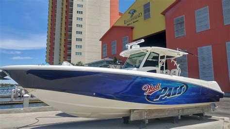 Center Console Boat Wrap